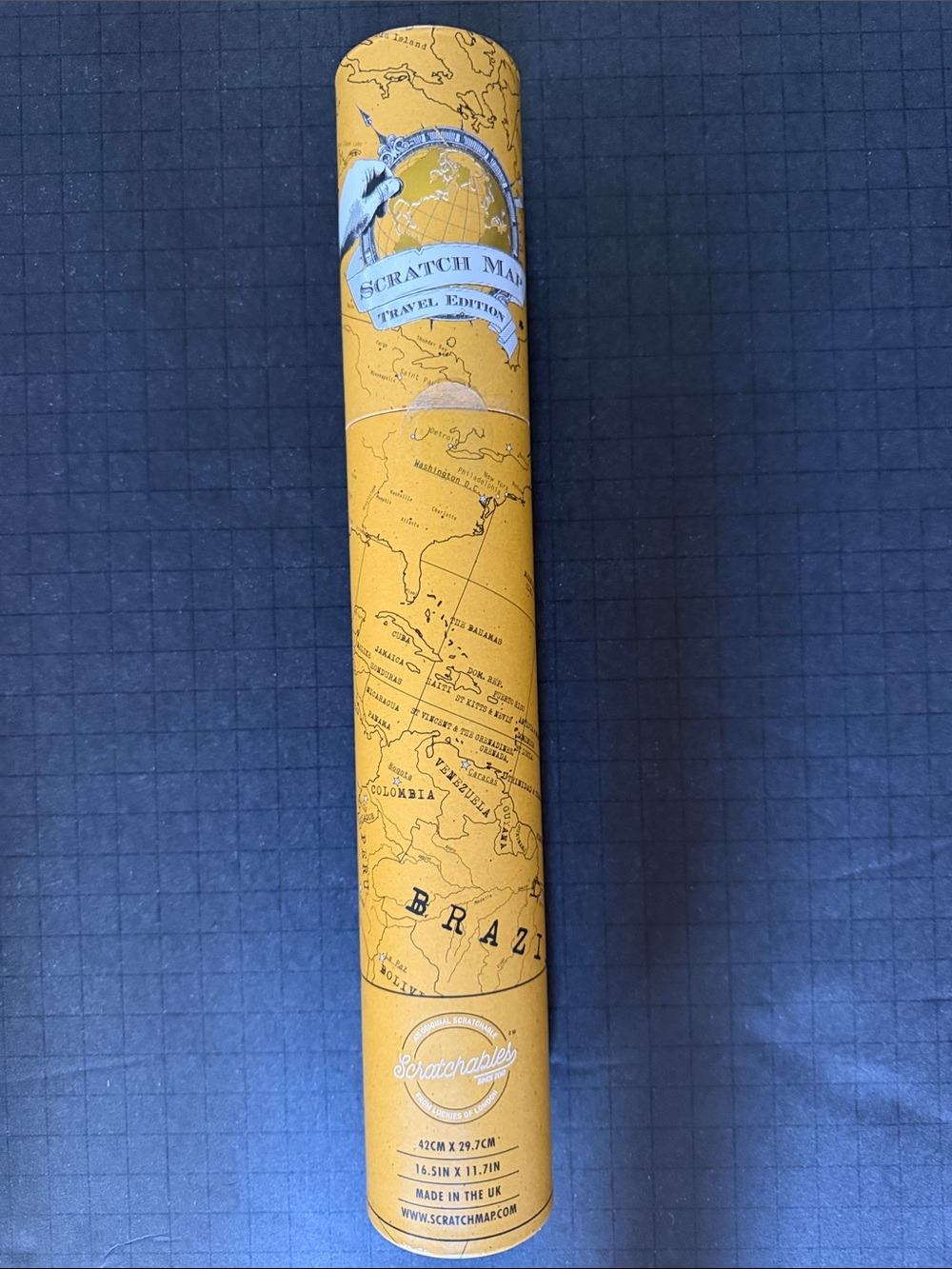 Scratch Map Travel Edition